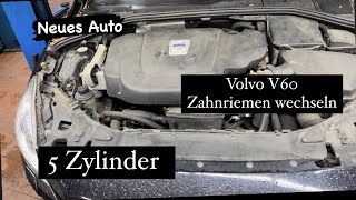 Volvo V60 D3  D4  D5 Zahnriemen wechseln  Neuzugang  Keno [upl. by Novia]