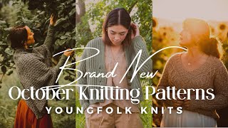 New Knitting Patterns from October  YoungFolk Knits [upl. by Lexi]