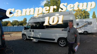 Autotrail VLine 610 Sport  Campervan Review amp Setup [upl. by Aikas]