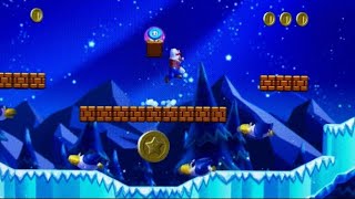 Frosted Glacier2 Cooligan Fields  All Star Coins New Super Mario Bros U Deluxe [upl. by Poler145]