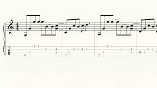 Mandolin  Tab  Notation  100 years  arrangement  chord melody [upl. by Snebur720]