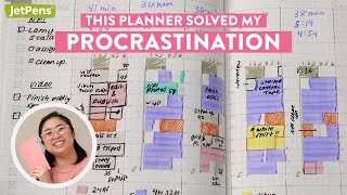 Chronic Procrastinator Tracks Her Time ⏰  How Ann uses the Kokuyo Jibun Techo Planner ✨ [upl. by Leirbag819]