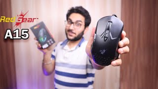 RedGear A15 Gaming Mouse  Full Review  Comparison with ZebTransformer M [upl. by Orelu43]