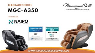 Unser Einsteiger der NAIPO MGCA350 Massagesessel – Vergleichssieger und Testsieger [upl. by Altheta]