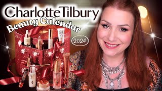 CHARLOTTE TILBURY 2024 ADVENT CALENDAR UNBOXING  WITH £2550 OFF CODE [upl. by Noellyn]