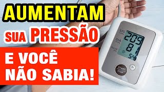 10 Coisas que Aumentam sua Pressão Arterial e você NÃO SABIA [upl. by Player]