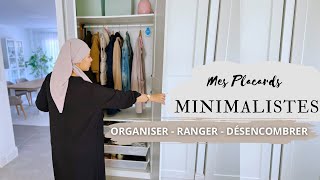 ORGANISATION DES PLACARDS pour une MAISON MINIMALISTE  RANGÉE et DÉSENCOMBRÉE [upl. by Assirehs841]