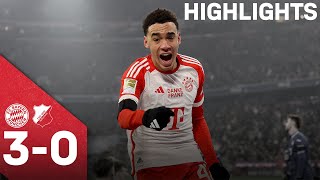 A Magical Musiala Brace Kicks Off 2024  FC Bayern vs Hoffenheim 30  Highlights amp Interviews [upl. by Arihas]