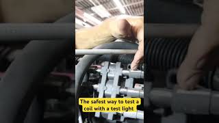 The safest way to test a coil with a test light Shorts ￼ [upl. by Kenta48]