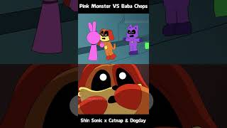 Pink Monster vs Vineria x Catnap BABY Cute story Incredibox Sprunki Animation [upl. by Lati]