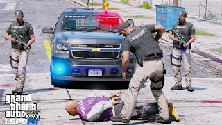 GTA 5 LSPDFR 637  JUMP OUT BOYS  GANG UNIT [upl. by Newhall34]