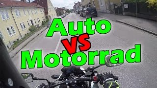 Auto VS Motorrad  MotoVlog 16 [upl. by Licha]