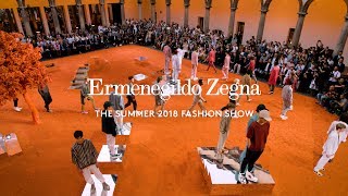 Sketches from a Hidden Garden The Ermenegildo Zegna Couture Summer 2018 Fashion Show [upl. by Uwton740]