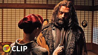 Wolverine Gets a Haircut  quotI Feel Violatedquot Scene  The Wolverine 2013 Movie Clip HD 4K [upl. by Ydurt]