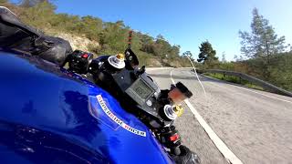 Yamaha R6 Chasing Aprilia Rsv4 [upl. by Mackie]