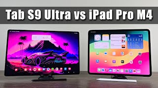 Galaxy Tab S9 Ultra vs 13quot iPad Pro M4 2024  FULL Comparison [upl. by Ereveniug409]