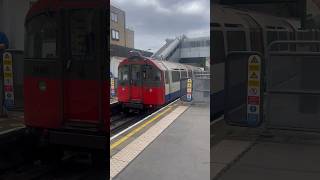 Piccadilly line 1973TS 176 departing Arnos Grove [upl. by Mook]