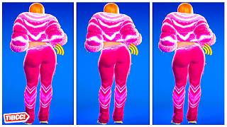 Fortnite Ice Spice Skin Party Hips 1 Hour Version Thicc 🍑😘 Hot New Icon Series 😍 Rap Princess Style😜 [upl. by Apollus]