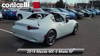 Used 2019 Mazda MX5 Miata RF Grand Touring Conshohocken PA T240939A [upl. by Einafit143]