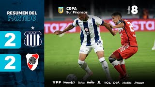 TALLERES 2  2 RIVER I Resumen del partido I CopaSurFinanzas 2024 [upl. by Cordelie721]