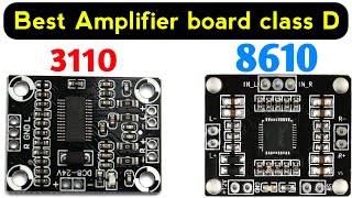 Best class D Amplifier Board 1515 watt  8610 3110 Board  Electronics Verma [upl. by Nikolaus]