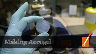 Making silica aerogel at home [upl. by Redienhcs400]