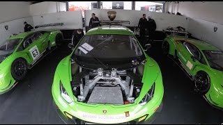 Grasser Racing Pit build up  Misano 2016 [upl. by Ciri438]