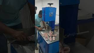 Fish Cutting Machine working in Fish shop [upl. by Lleryd619]