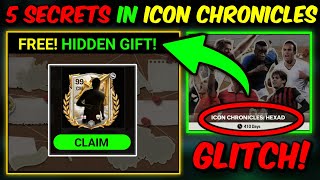 GLITCH 5 HIDDEN TIPS in ICON CHRONICLES GET 99 BECKHAM FREE  Believers Hub [upl. by Assirok]