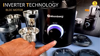 Best Mixer Grinder With BLDC Motor Technology  Atomberg MG1 Mixer Grinder  Unboxing  Review [upl. by Ymmac]