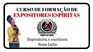 Curso de Formação de Expositores espíritas aula 4 [upl. by Whitcher]