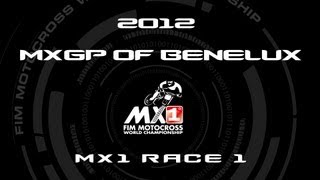 2012 MXGP of Benelux  FULL MX1 Race 1  Motocross [upl. by Notna]