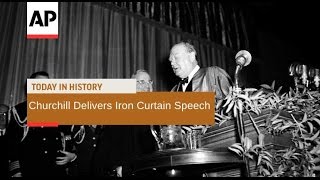 Churchills Iron Curtain Speech  1946  Today In History  5 Mar 17 [upl. by Laurette770]