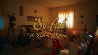 Rauw Alejandro amp Laura Pausini  Se Fue Lyric Video [upl. by Asoj]