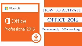 Activate Microsoft Office 2016 Permanently 100 Free Activator MS Office activation [upl. by Jansson733]