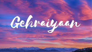 Gehraiyaan  Lyrical  Deepika PadukoneSiddhantAnanyaDhairya  OAFF SaveraLothikaAnkur Tewari [upl. by Leahcimal]