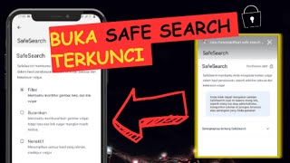 Cara Menonaktifkan Safe Search Yang Terkunci √ Mengapa itu terjadi  work 100 [upl. by Adnauqahs]