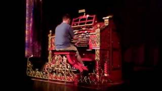 quotCabaretquot performed by Justin Stahl at the Alabama Theatre Wurlitzer [upl. by Ahswat]