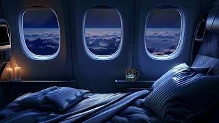 Jet Engine Airplane White Noise  Relax  Study Sleep  10 Hours Calming Flight Sound ASMR [upl. by Zoarah]