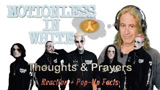 Ep 123 Motionless in White  Thoughts amp Prayers  Reaction  PopUp Facts [upl. by Nye]