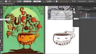 Tutorialtip de texturas con trazo en Illustrator [upl. by Liuka]