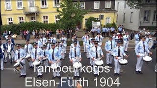 Schützenfest Das Tambourkorps quotElsenFürth 1904quot [upl. by Arhaz]