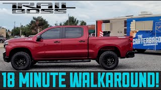 2021 Silverado 1500 LT Trail Boss  Detailed Walkaround [upl. by Franklin]