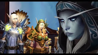 Alleria and Vereesa Reflect on Sylvanas Windrunner in Shadowlands Epilogue [upl. by Nylorahs501]