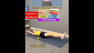 Belly fatloss workout at home flatstomach fatgo tummytamer flattummy slimmer belly shorts [upl. by Einahpetse968]