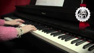 WA MOZART  Lacrimosa from Requiem in D Minor easy piano version [upl. by Bechler]