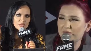 Godlewska VS Linkiewicz  Fame MMA3  II konferencja rzucanie jajkiem i kaszanką 😂 [upl. by Hannasus386]