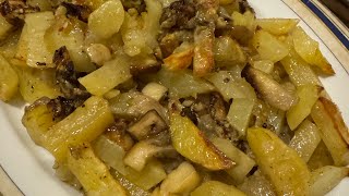 Tortiera di patate e funghi porcini semplice e perfett [upl. by Burnie]