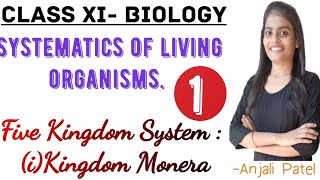 Kingdom Monera  Biological Classification  Class 11 Biology Chapter 2  NCERTCBSE [upl. by Giffer]