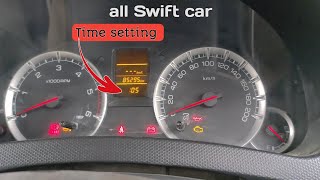 clock time setting all Swift car [upl. by Delcina]